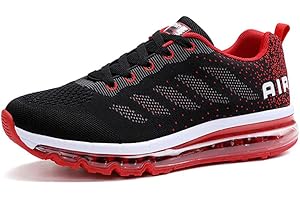 SNUGNAP Scarpe Ginnastica Uomo Donna Running Corsa Basse Sportive Leggere Comode Sneakers Fitness Tennis Interior Casual all'Aperto Nero Bianche Blu EU 34-46