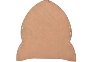 QCWWY Brillenetui Acrylschablone Brillenbeutel Schablone DIY Lederform Leathercraft Leathercraft Zubehör