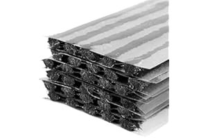 ZESLIV 30 STK Vulkanisierungsstreifen 200mm*6mm Vulkanisierstreifen für KFZ Auto PKW Farrad Reifenreparatur Streifen Schwarz