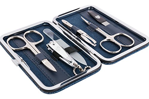 Drei Schwerter | Exklusives 6-teiliges Maniküre – Pediküre – Nagel – Pflege-Set / Etui | Made in GERMANY (725202) | VERSCHIEDENE DESIGNS - 3