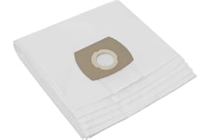 PROFILTERS 5x Bolsas para Aspirador compatible con Metabo ASA 25 L PC, ASA 30 L PC Inox