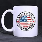 ※ Coffee cup designs are professionally printed. Make someone smile with funny, cute, vintage, or expressive artwork!These sublimation print funny coffee mug designs are completely unique . Each of these cups are dishwasher safe and printed with a high gloss finish.