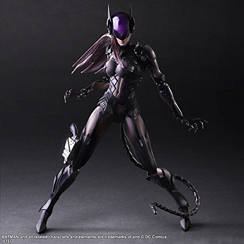 Square Enix Dc Comics Play Arts Kai Catwoman Action Figure Tetsuya Nomura