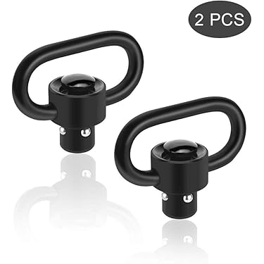 Viti Per Imbracatura Fucile - 3 Pezzi, Sgancio Rapido, Girevoli, Per Caccia - Foto 11