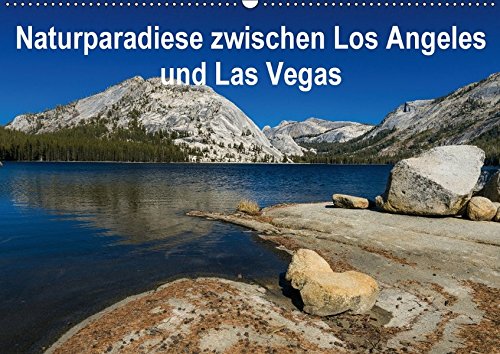 Naturparadiese zwischen Los Angeles und Las Vegas (Wandkalender 2017 DIN A2 quer): Fotos, die während eines Roadtrips entlang der Sierra Nevada entstanden (Monatskalender, 14 Seiten ) (CALVENDO Orte)