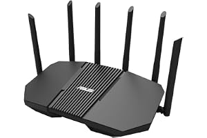 RT-BE90U BE9400 Tri-Band AiMesh Extendable Router (WiFi 7 (802.11be), 320 MHz, 4K-QAM, MLO, Quad 2, -portar, nätverkssä