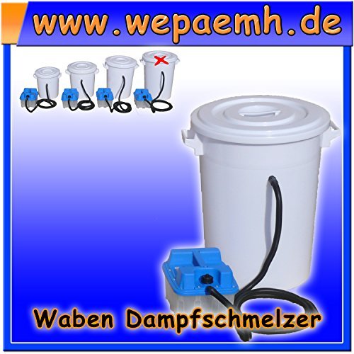 Dampfwachsschmelzer mit 100 Liter Dampferzeuger Wachsschmelzer Wachs Kreislauf