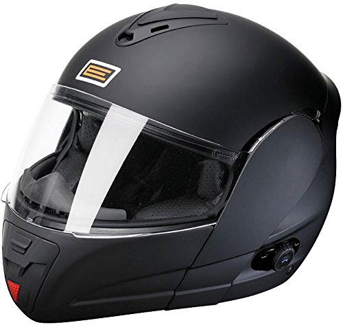 Origine Helmets Techno Flip-Up Casco Moto, Negro Mate, L
