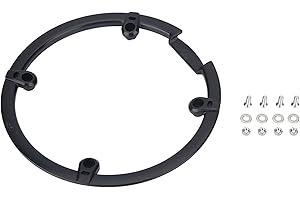 EJOYOUS Bicycle Chain Guard Protector, Mountain Bike Crankset Protective Cover 44T Sprocket Bicycle Chain Wheel Guard Ring, for M430 M590 M390