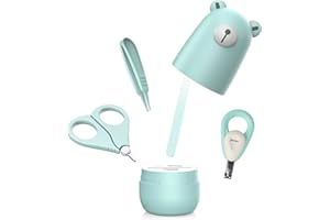 FACEWEGEN Baby Nail Clippers Set for Newborn,Infant Nail kit for New Parents Gift
