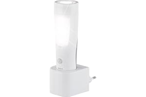 Lunartec Veilleuse et lampe de poche 2 en 1