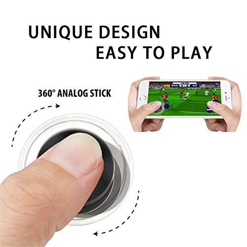 JRing Mini Joystick Mobile Joystick Touch Screen Joypad per iPhone Touchscreen iPad Ipod Android Tablet Smartphone Tablet Arcade Games