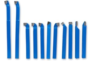 Axminster Engineer Series 11 Piece Tungsten Carbide Lathe Tool Set