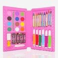 Toy Imagine 42 Pcs Color Set/Kit for Drawing & Painting Portable Art Box | 12 Water Colors, 6 Sketch pens, 10 Crayons, 8 Pastel Oil Colours, Sharpener, Eraser | Best Gift for Kids