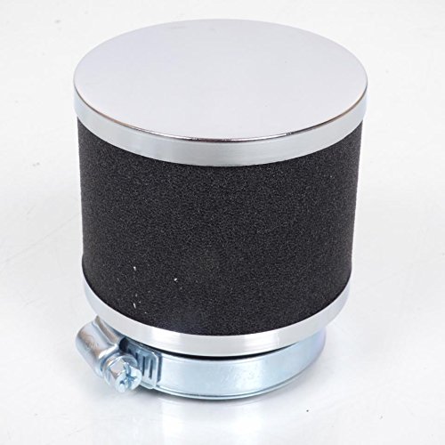 Preisvergleich Produktbild Luftfilter Zylindrische Form Farben Chrom und Schwarz Durchmesser 54 mm NEU