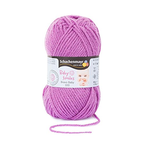 Schachenmayr 9807564-01047 Handstrickgarn, Wolle, orchidee