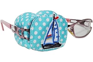 FANCYPUMPKIN Creative Cartoon Eye Patch Single Glasses Cover Lazy Eye Trattamento ambliopia per Bambini