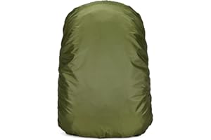 TAHUAON Housse de protection imperméable pour sac à dos - Antidérapante - Sangles croisées - Pour la randonnée, le camping, les voyages
