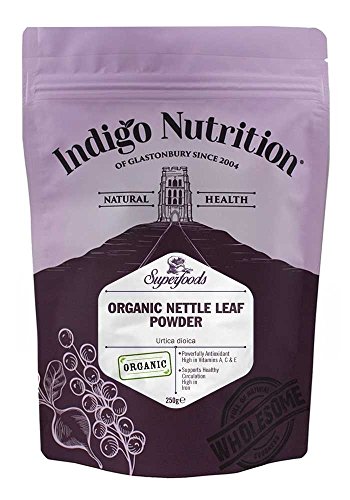 Indigo Herbs Ortica organica Foglie in polvere 250g