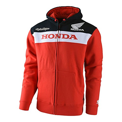 Preisvergleich Produktbild Troy Lee Designs Jacke Honda Wing Zipup Rot Gr. M
