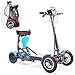 Produktbild MLNRDDLY Elektro-Scooter Adult Faltbare, 150 Kg Max Last mit beweglichem Mobility 4-Rad Tragbare Mobilität Scooter Lithium-Batterie 36V 10Ah Cruising Bereich 30Km und HD-Display