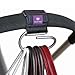 Think King Jumbo Swirly Hook for Pram Wheelchair Rollator Walker Brushed (Aluminum/Black)