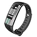 Produktbild Smart Band G20 / Sport - Fitness Armband mit Pulsmesser / Activity watch Tracker Wasserdicht IP67 - schwarz