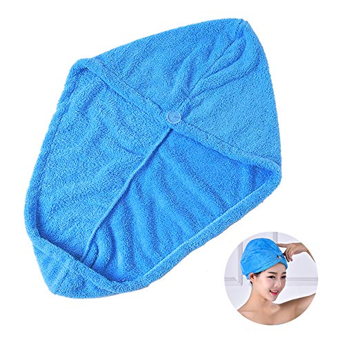 Preisvergleich Produktbild Local Makes A Comeback Turban mit Druckknopf, schnell trocknendes Haar, Trockentuch, Trockentuch, Badehandtuch, schnell trocknende Mikrofaser, 3 Stück