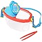 Bug Catcher Kinder Insektenkäfig Adventure Kit Kinder Insekten Lupe Portable Pinzette Acryl Lupe Beobachtung Werkzeug…