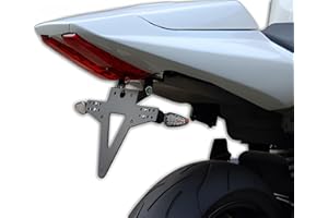 IBEX Zieger Support de plaque d'immatriculation pour moto compatible avec : Suzuki SV 650 N/S Standard