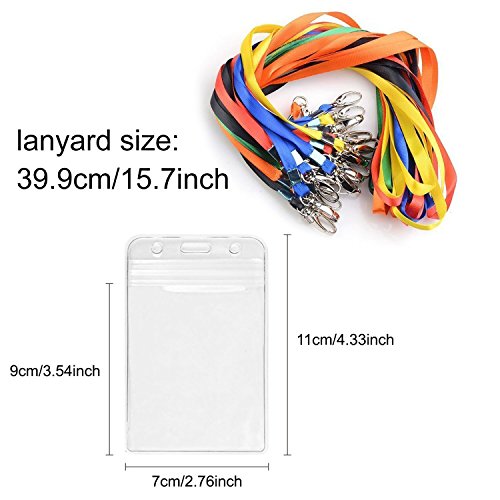 iLoveCos Funda de Tarjeta de Identificaci n Transparente Esmerilada con acollador para Negocio Exposici n y Oficina 24 Piezas vertical iLoveCos Funda de Tarjeta de Identificaci n Transparente Esmerilada con acollador para Negocio Exposici n y Oficina 24 Piezas vertical