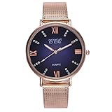 EARS Frauen CCQ beiläufige QuarzLeder Men Women Fashion Creative Watches Sports Watch Basic Band Marmorband-Uhr-analoge Armbanduhr Casual Band Marble Strap Watch Analog Wrist Watch (A)