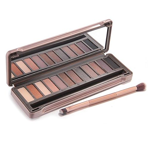 Crazo Profi Lidschatten Palette 12 Farben Makeup Lidschatten Eyeshadow Set Kosmetik - 3