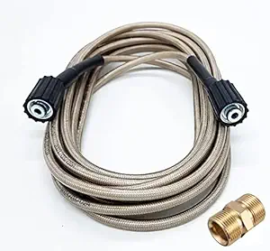 JPT 8 Meter Pressure Washer Heavy Duty Hose Pipe for JPT, StarQ Vantro Aimex with M22 Adaptor