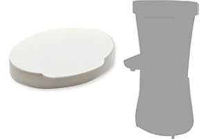 my3dbase kompatibel mit Sagrotan Auslaufsicherer Nachfülldeckel 'Reinweiss' refill cover mit Lasche Deckel