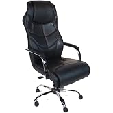 Furniture Vip Fat Aron Black Leather Executive Chair Executive Chair for Everyone