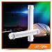 Produktbild Rubility® Q6M führte Taschenlampe LED nachladbare Notleuchte Tragbare Lampe mit 5 Stufen einstellbare Helligkeit 1.6W 1200mAh interne Batterie 12 Birnen 3014 5500K LED Außeneinsatz / Angeln / Camping / Trekking / Wandern / Konzert USB Micro Schwarz