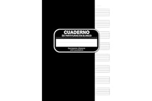 Cuaderno De Partituras En Blanco: A4 Libro De Partituras Con 80 Páginas 8 Pentagramas Y Tabla De Contenidos - Ideal Para Músicos, Compositores Y ... Y Escribir Partituras Y Composiciones