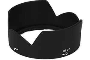 FITTINGS4YOU Paraluce compatibile per Nikon AF-S DX Nikkor 18-70 18-105 18-135 HB-32