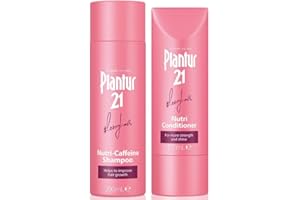 Plantur 21#longhair 200ml Shampoo and 175ml Conditioner Set for Long and Brilliant Hair | Improves Hair Growth and Repairs Stressed Hair | No Silicones