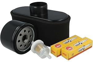 Oniissy Kit de filtre à air, filtre à air, filtre à carburant, filtre à huile pour Kawa*saki Fs600V Fr651V Fr691V Fr730V Fs481V 22-26 pour moteur HP
