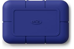 LaCie Rugged SSD Pro5 2To, External SSD,To5, speeds 6700/5300MB/s, PC Mac iPad & iPhone (STNA2000400)