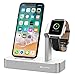 Produktbild iVAPO Ladestation für Apple Watch Series 3/ Apple Watch Series 3 with Cellular/ Apple Watch Series 2/ Apple Watch Series 1/ Apple Watch Nike + und iPhone 8, iPhone 8 plus, iPhone X, iPhone 6 Plus, iPh