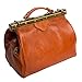 Produktbild Woman Bags 512 Made in Italy vintage Arzttasche Doktortasche Damentasche Cognac echt Leder 621C