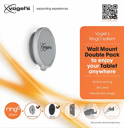 Vogel’s TMM 107 Wandhalter für Tablets, starr, nur kombinierbar mit Vogel’s TMM 1000, schwarz-silber - 7