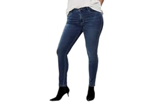 ONLY Carmakoma NOS Caraugusta HW SK Dnm Jeans MBD Noos Vaqueros Skinny para Mujer