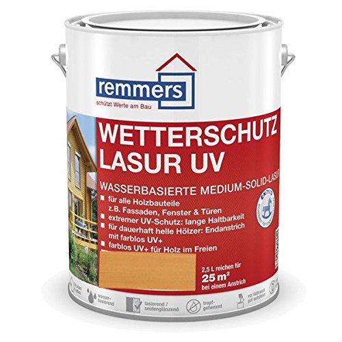 Remmers Wetterschutz-Lasur UV - eiche hell 5L