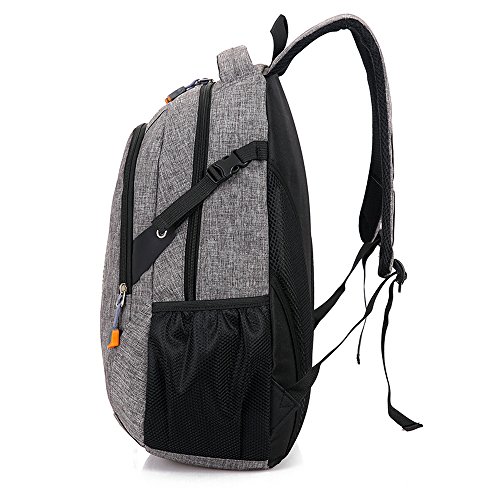 Y6086  Teimose 15 6inch Laptop Bag Business Case Classic Daypack Bookbag Travel Backpack School Bag Rucksack  GRAY 