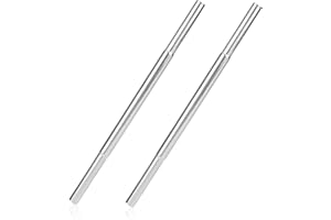 Goktvai 2pcs Golf Club Extensions, Golf Club Extensions Steel Shaft Putter Length Adjustment Tool Sport Equipment Repair and Replacement Parts