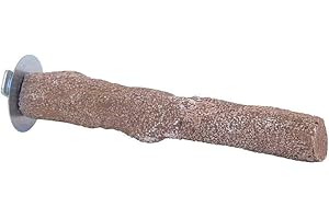 beaks 23 CM 100% NATURAL CALCIUM NAIL TRIMMING PERCH AFRICAN GREY AMAZON